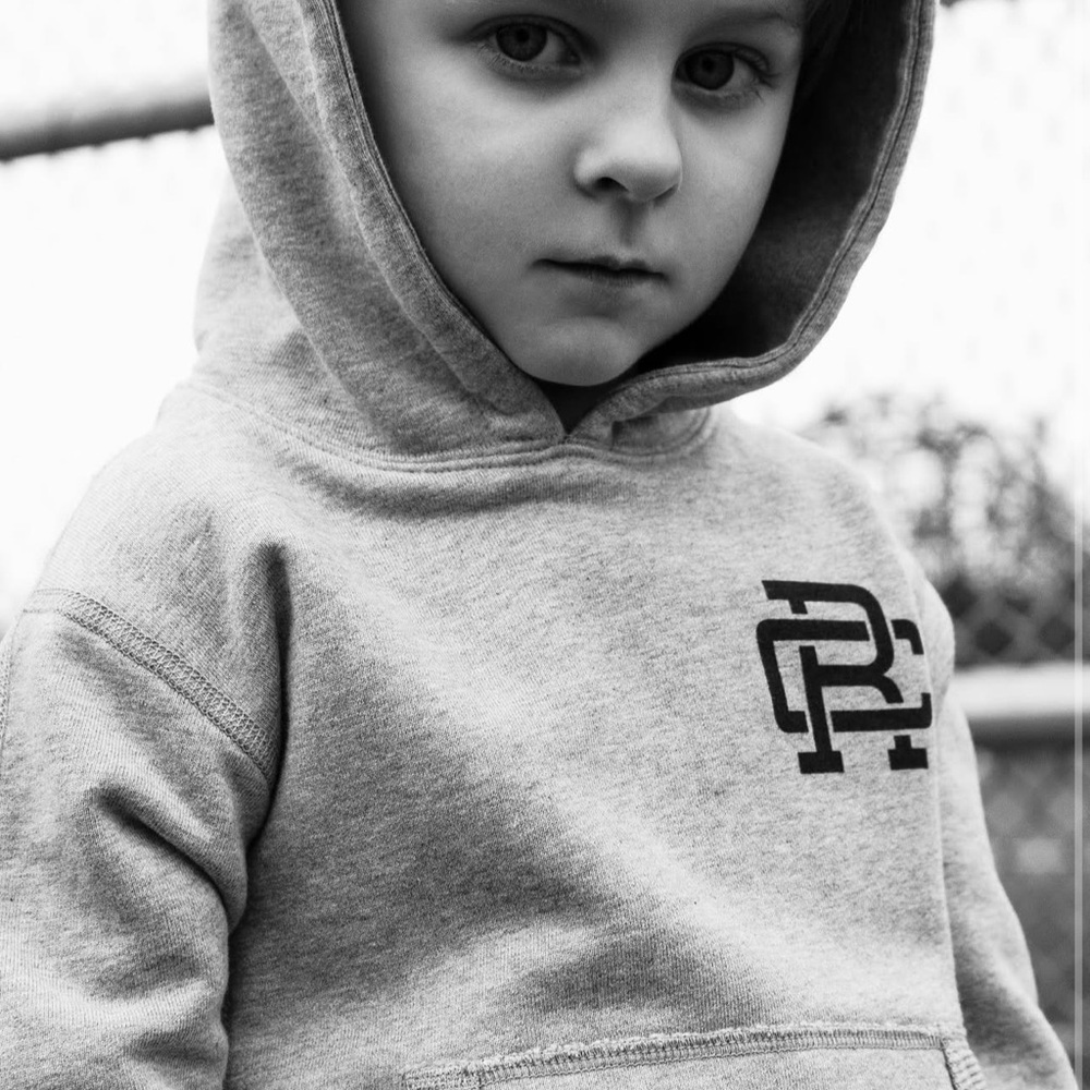 Reigning Champ Kids Gray Hoodie
